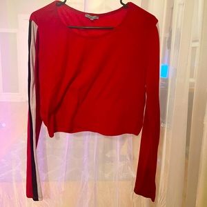 Red Crop Top